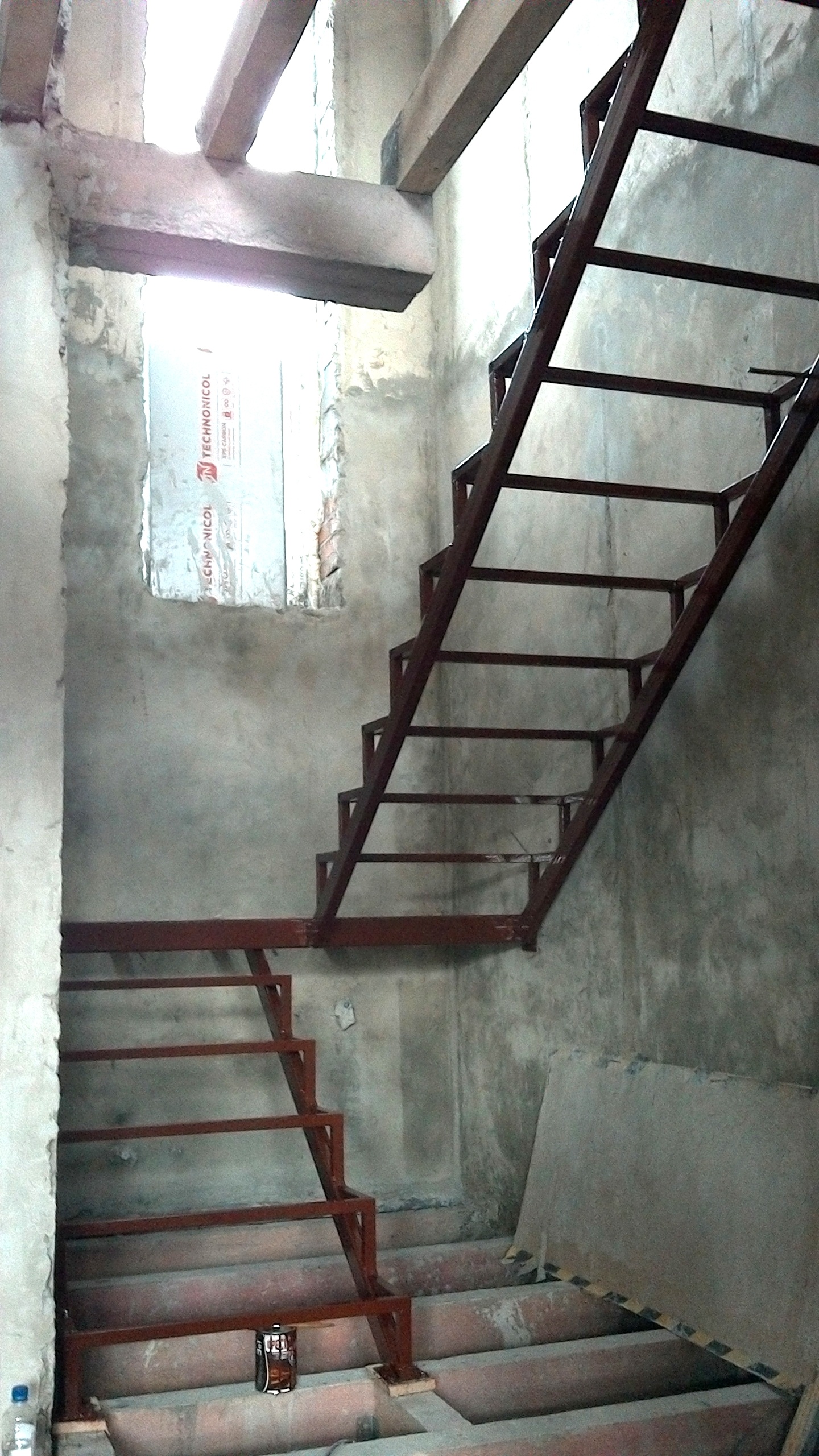 Каркас лестницы в п. Родной