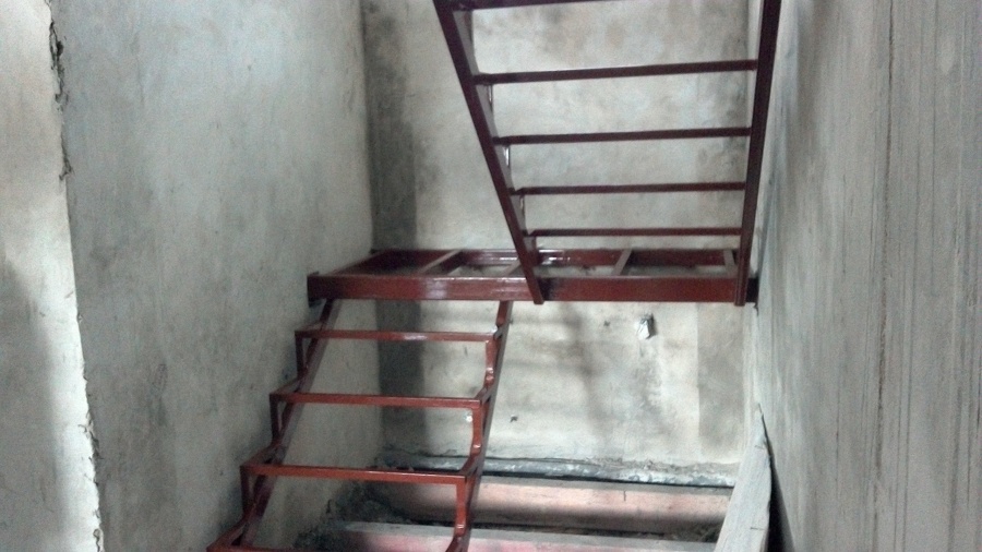 Каркас лестницы в п. Родной